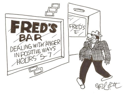 Fred's Bar: Dealing with Anger in Positive ways.