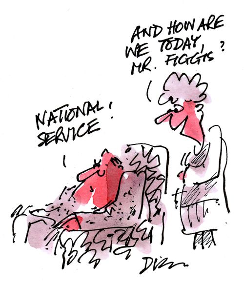 'And How are we today Mr. Figgs?'