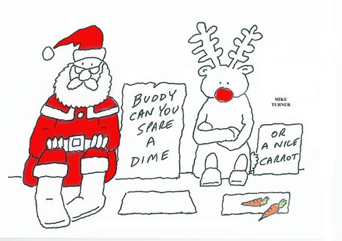 Santa's credit crunch.