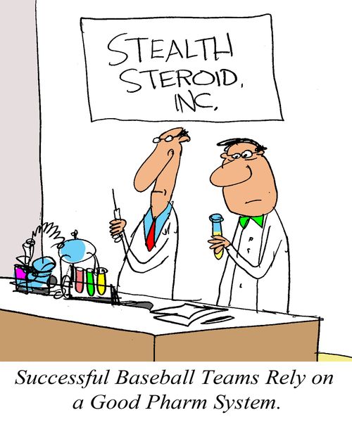 Successful Baseball Teams Rely on a Good Pharm System.