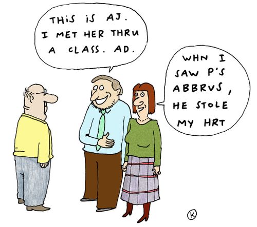 'This is AJ. I met her thru a class. ad.'