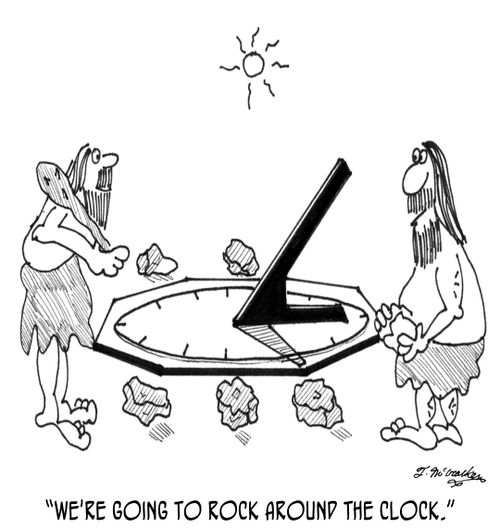 'We're going to rock around the clock.'
