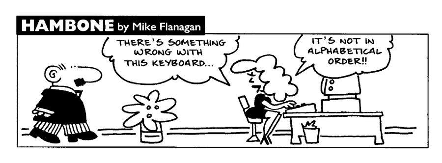 STRIP Hambone: There's something wrong with the keyboard