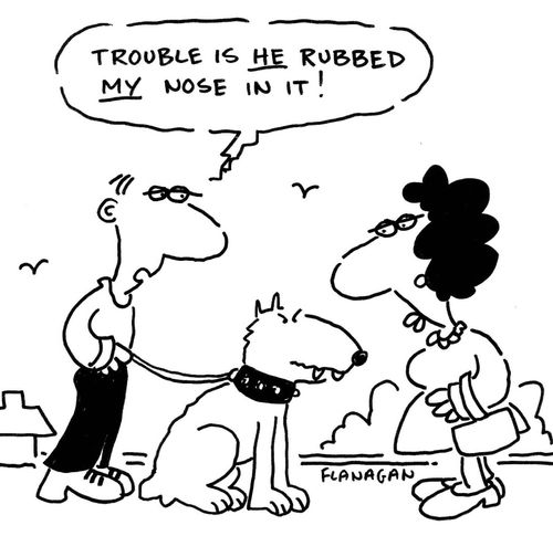 'Trouble is, he rubbed my nose in it'