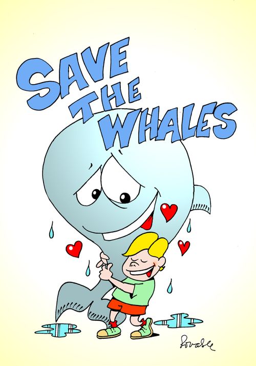 Save the Whales.
