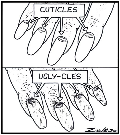Cuticles Ugly-cles.
