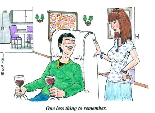 'One less thing to remember.'