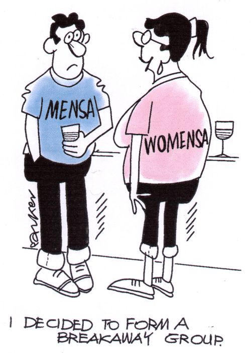 "I decided to form a breakaway group." ('Womensa').
