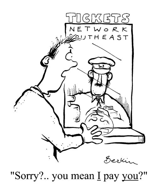 Network SouthEast - "Sorry?.. you mean I pay you?"