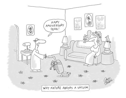 Why Nature Abhors A Vacuum