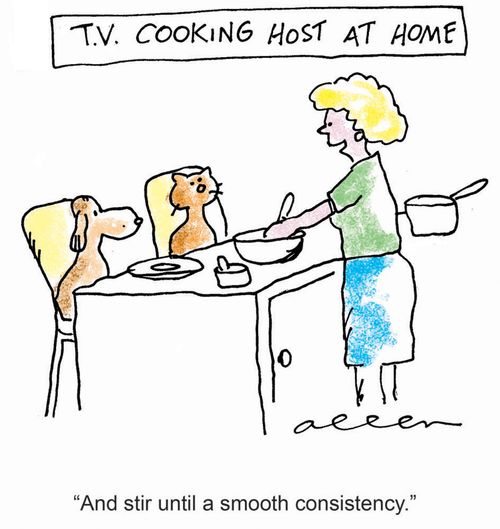 'And stir to a smooth consistency.'