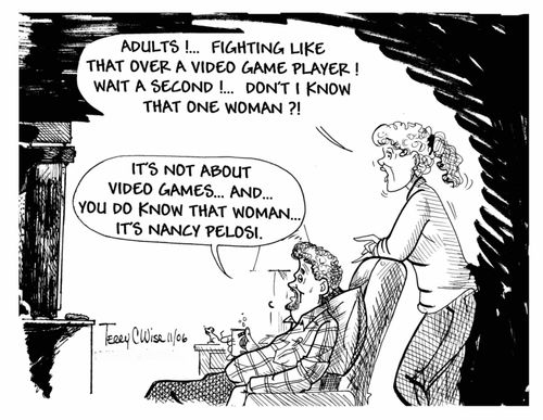 'That woman...it's Nancy Pelosi.'