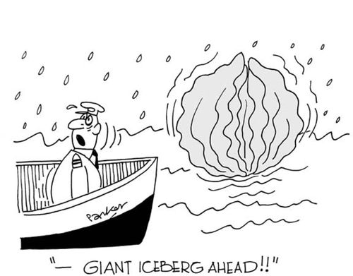'-giant Iceberg ahead!'
