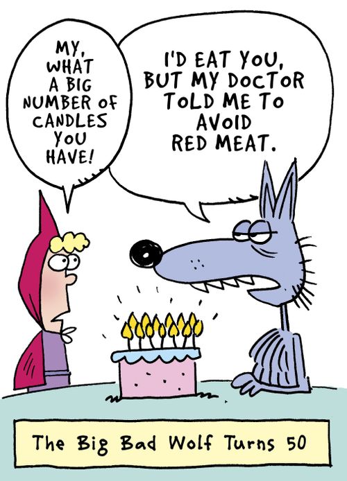 The Big Bad Wolf Turns 50.