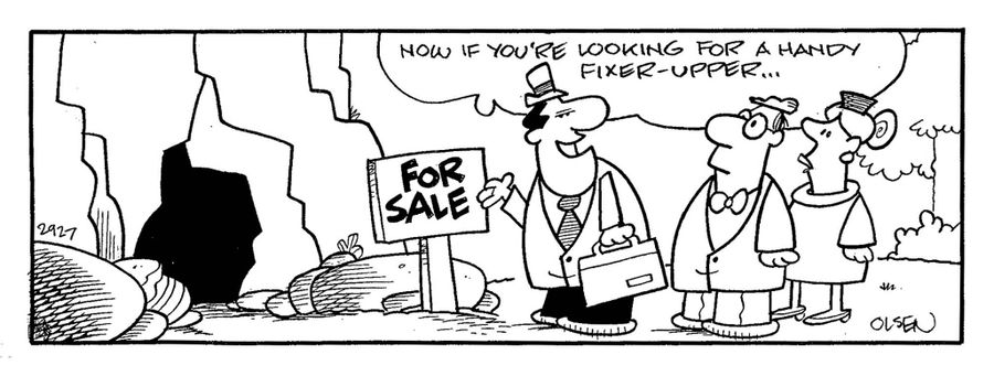 Now if you're looking for a handy fixer-upper