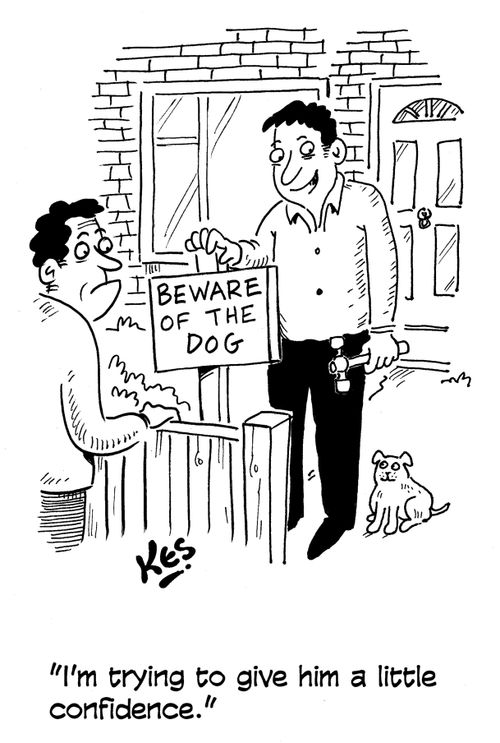 'I'm trying to give him a little confidence.'