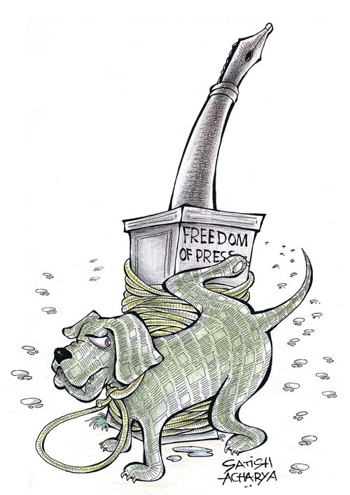 Freedom of press.