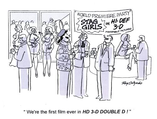 'We're the first film ever in HD 3-D DOUBLE D!'