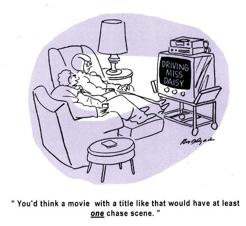 'You'd think a movie with a little like that would have at least one chase scene.'