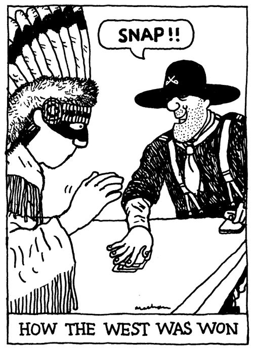 How the West was won.