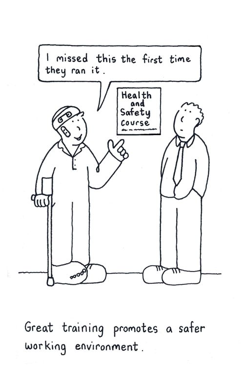 Great training promotes a safer working environment.