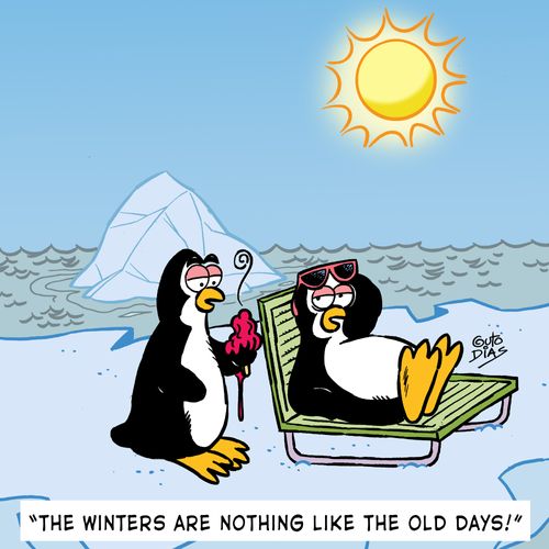 'The winters are nothing like the old days!'