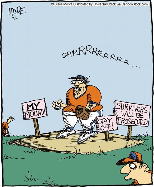 A possessive pitcher.