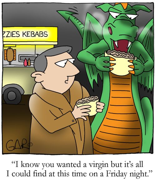 I know you wanted a virgin but it's all I could find at this time on a Friday night.