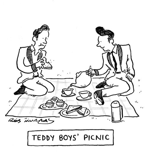 Teddy boy's picnic
