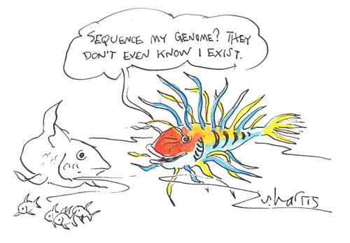 'Sequence my genome? They don't even know I exist.'