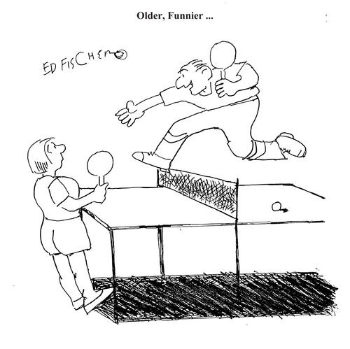 Ping Pong Handshake.