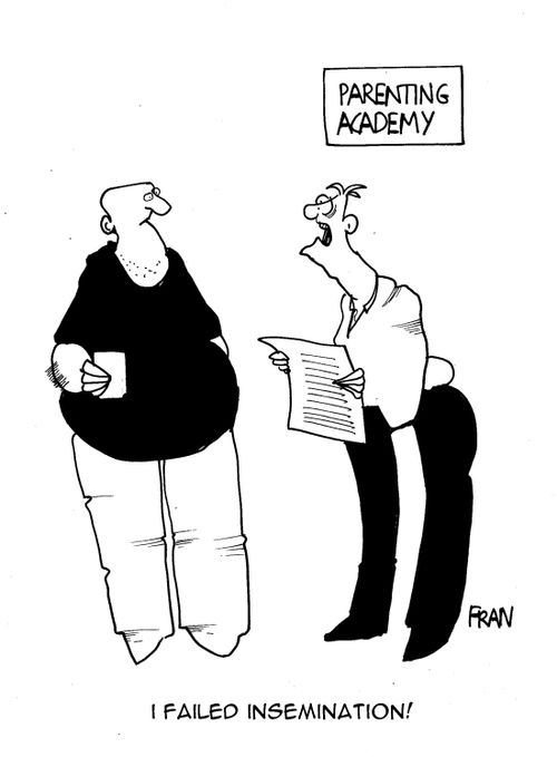 Parenting Academy...I failed insemination.