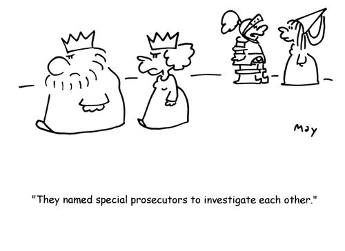 'They named special prosecutors to investigate each other.'