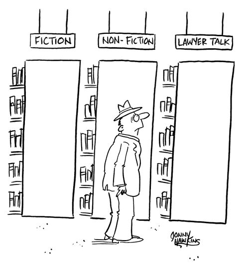 Fiction Non-fiction Lawyer Talk