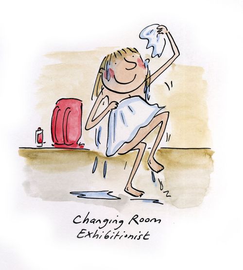 Changing Room Exhibitionist.