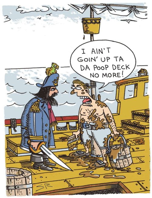 Pooped Pirate