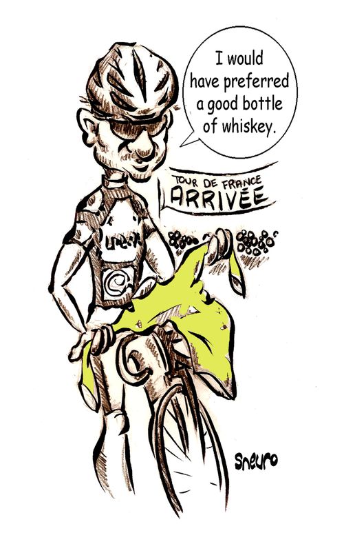 Floyd Landis: I would have preferred a good bottle of whiskey.
