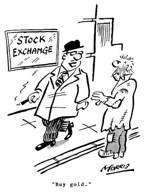 "Buy gold."