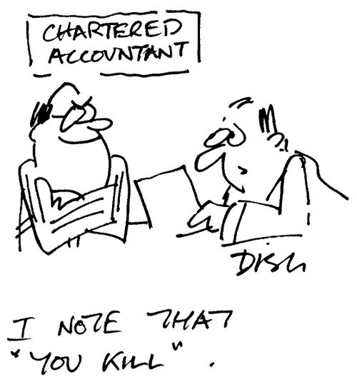 "I note that you 'kill"