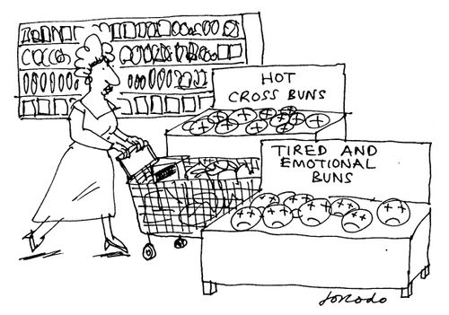 Hot Cross Buns/Tired and Emotional Buns