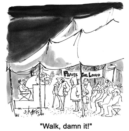 'Walk damn it!'