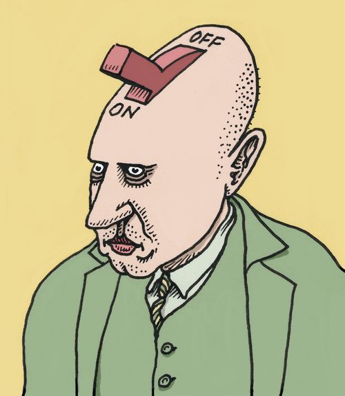 Brain on-off switch.