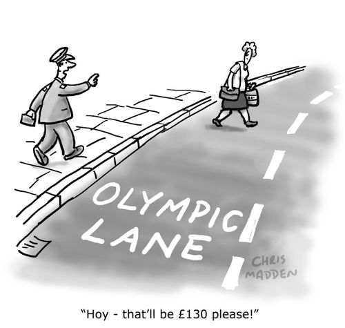 'Hoy - that'll be £130 please!'