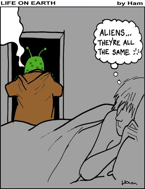 Aliens - they're all the same.