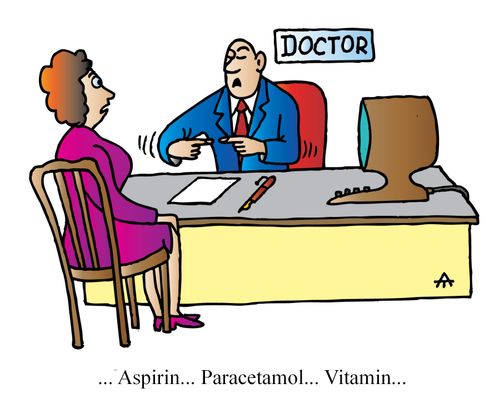 'Aspirin...Paracetamol...Vitamin...'