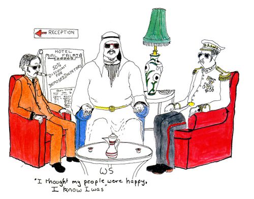 'I thought my people were happy, I know I was.