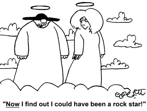 'NOW I found out I could have been a rock star!'