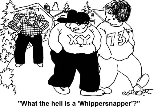'What the hell is a 'Whippersnapper'?'