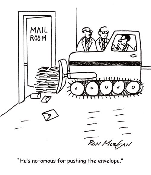 'He's notorious for pushing the envelope.'