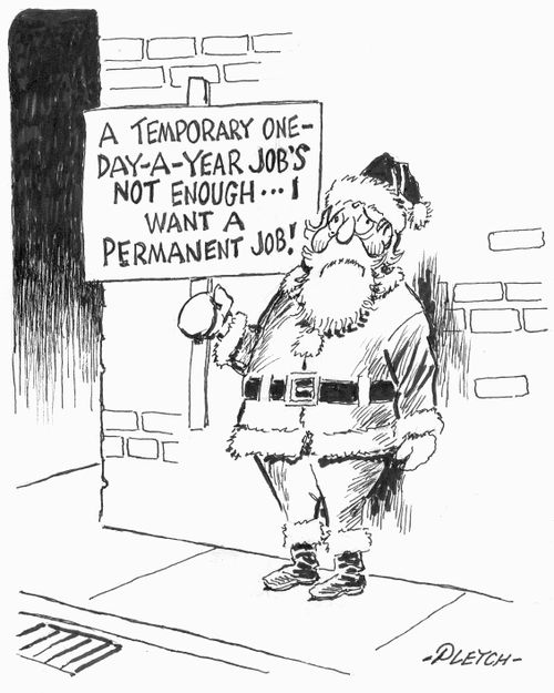 A Temporary One Day A Year Job Is Not Enough, I Want A Permanent Job!